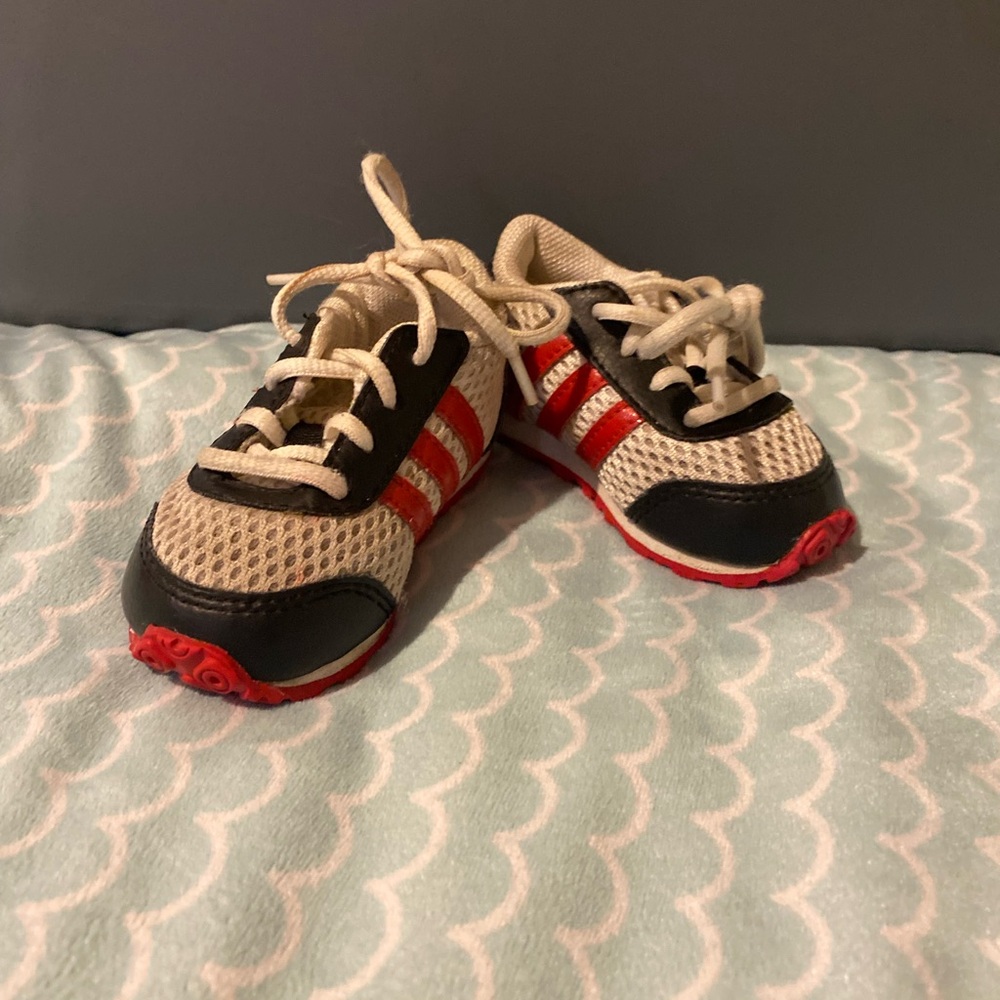 Adidas boy shoes.